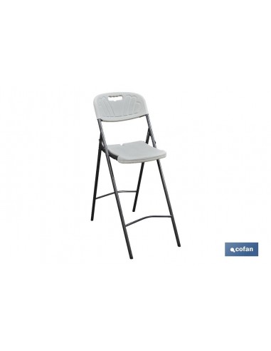 SILLA ALTA PLEGABLE BLANCA  ALTURA...