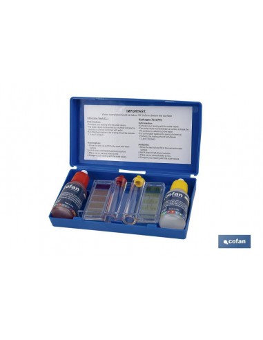KIT TEST CLORO Y PH PISCINAS (PACK: 1...