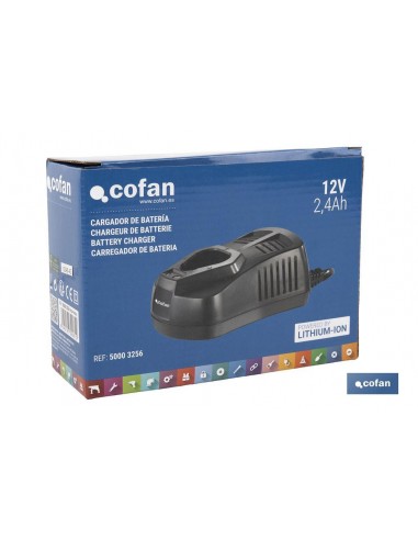 CARGADOR DE BATERÍAS 12 V - 2,4 A...