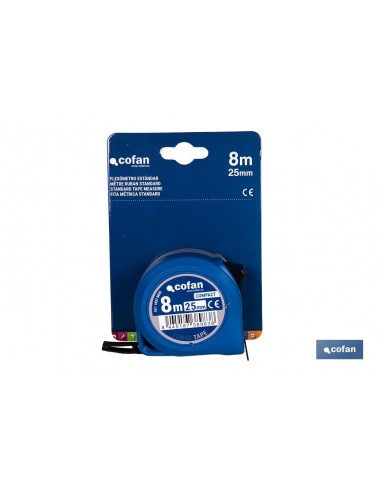 FLEXÓMETRO ESTÁNDAR 25 MM X 8 M...
