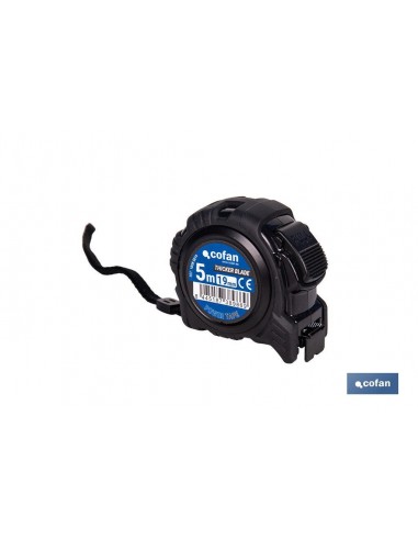 FLEXÓMETRO HOJA NEGRA DOBLE CARA 19...