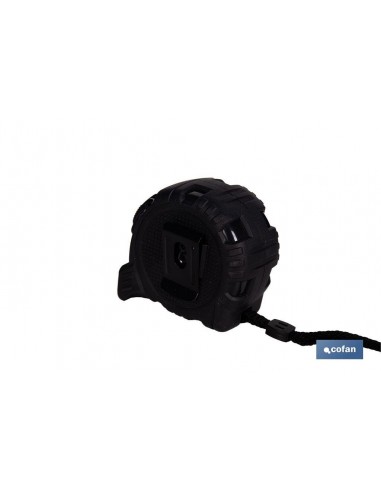 FLEXÓMETRO HOJA NEGRA DOBLE CARA 25...