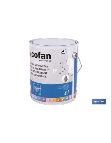 PINTURA ANTIHUMEDAD SINTÉTICA (4 L)...
