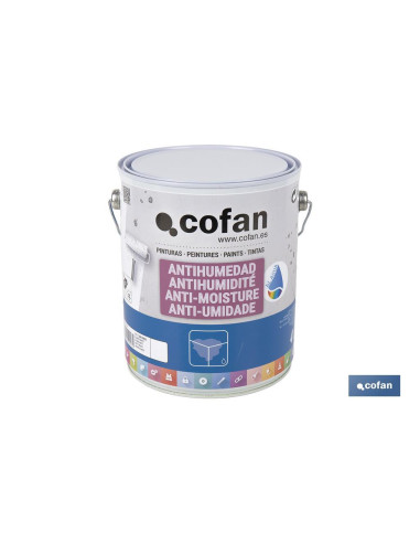 PINTURA ANTIHUMEDAD AL AGUA (4 L)...
