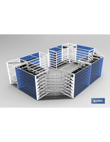 FONDO LISO 500X300 MM (PACK: 1 UDS)