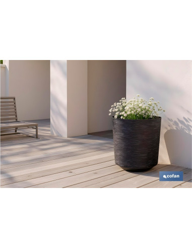 MACETA O MACETERO GAMA TEXTIL COLOR...