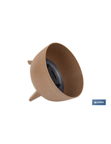 MACETA CON PATAS Y FILTRO DE DRENAJE...