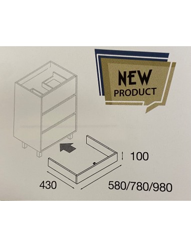 Arenys Conjunto 3 cajones