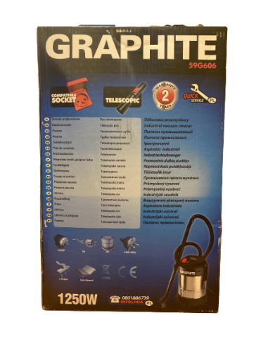 Aspirador industrial Graphite (59G606)