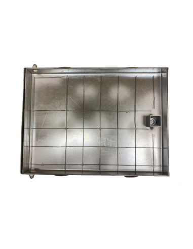 Puerta de registro para contador de agua (An x Al: 30 x 40 cm, Aluminio)